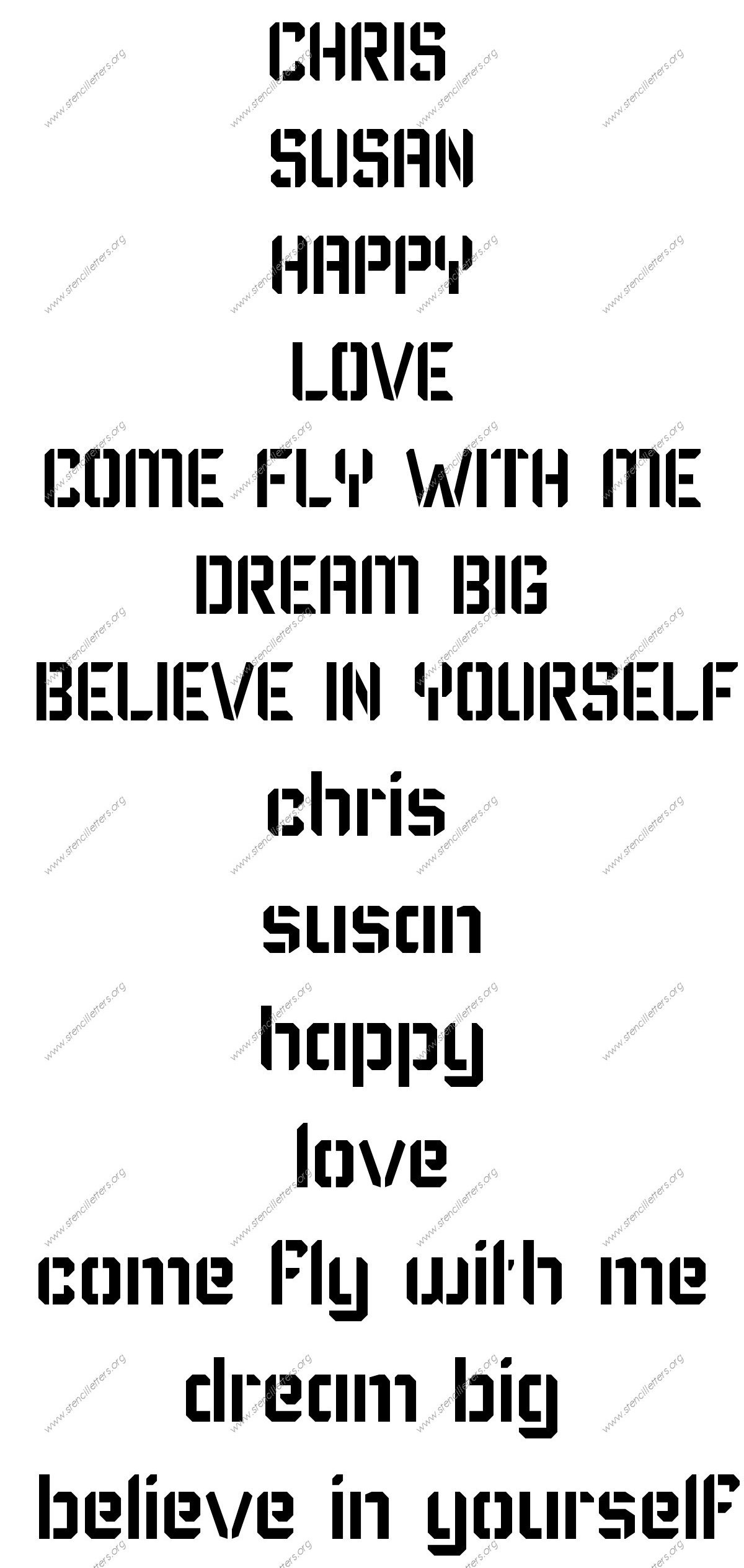 Techy Modern Names, Words, Phrases samples