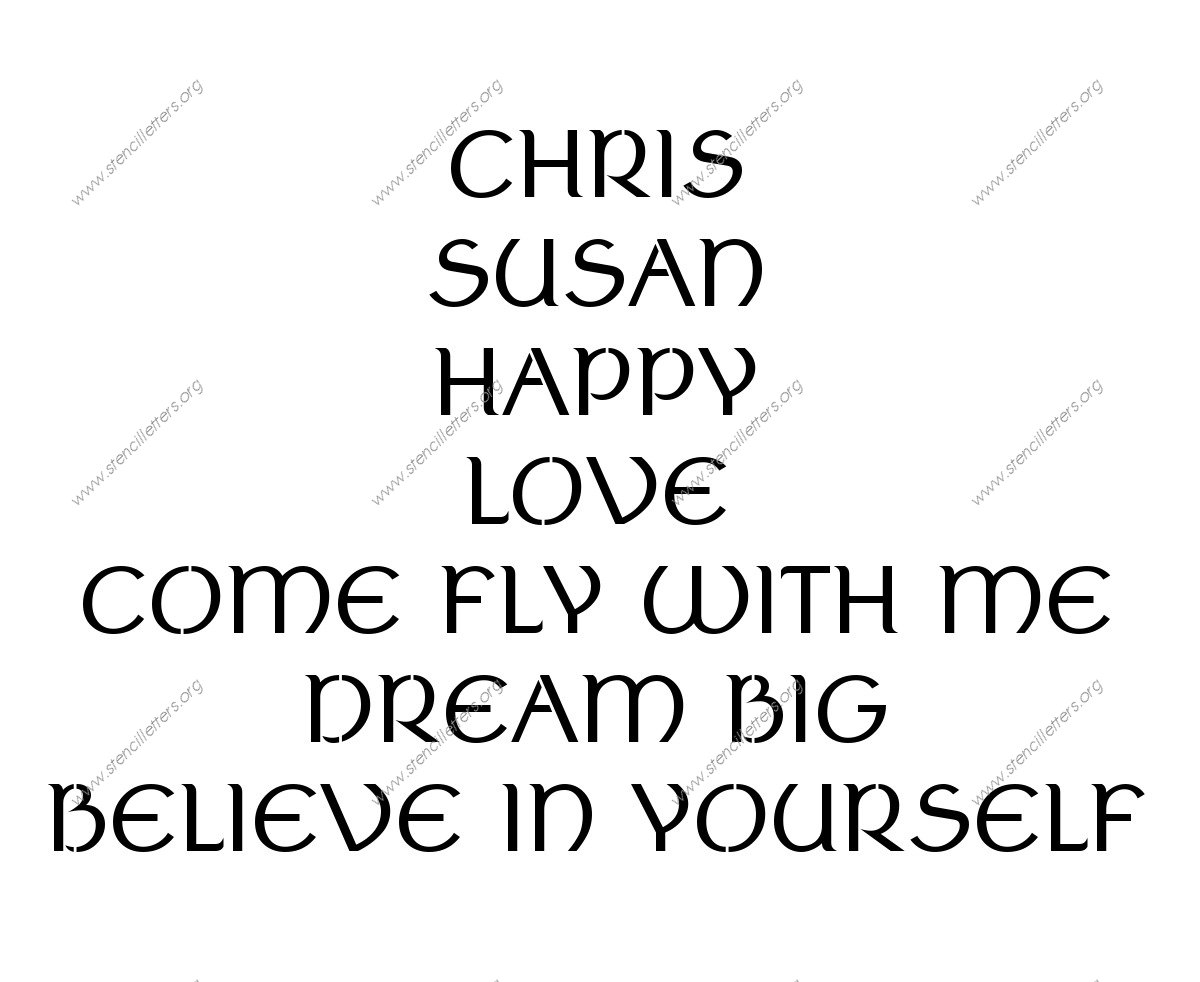 Ancient Celtic Names, Words, Phrases samples