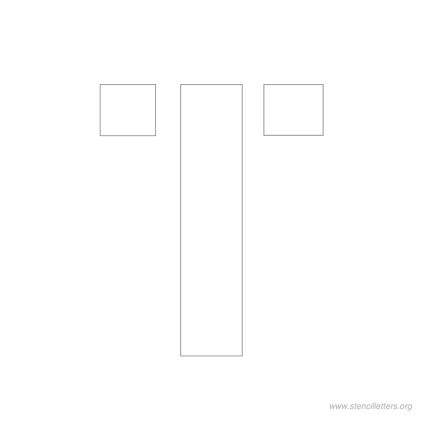 3 inch stencil letter t 3 inch stencil letter t