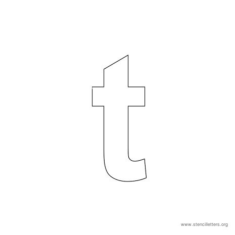 lowercase arial stencil letter t lowercase arial stencil letter t