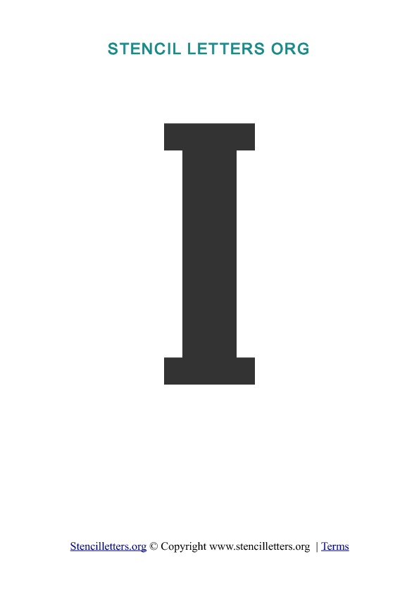 PDF Stencil Template I
